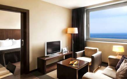 Junior suite del hotel Leonardo Royal Barcelona Forum