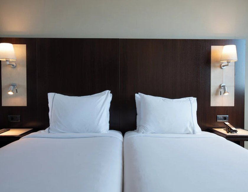 Habitación Deluxe del hotel Leonardo Royal Barcelona Forum