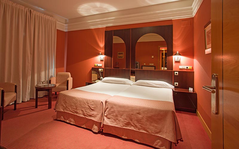 Habitación doble del hotel Soho Boutique Jerez