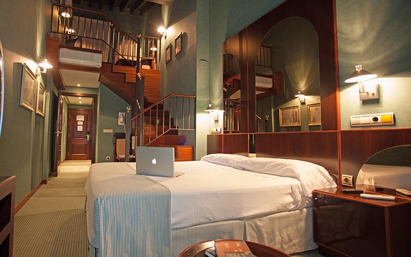 Junior suite del hotel Soho Boutique Jerez