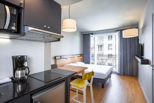 Estudio con balcón del hotel Aparthotel Adagio Access La Défense Puteaux