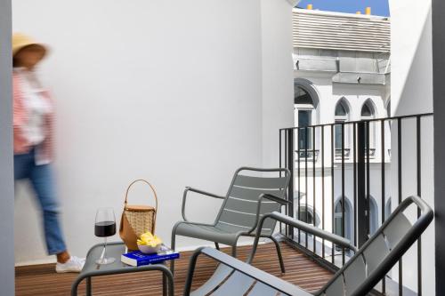 Habitación Doble con terraza del hotel Cristal Champs-Elysées. Foto 4