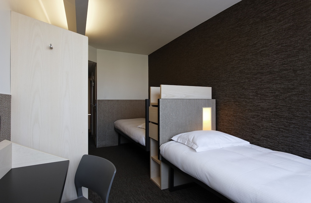 Habitación individual del hotel Fiap -
