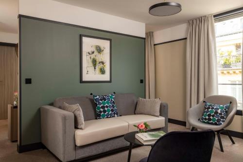 Suite Prestige del hotel Opéra Liège. Foto 1