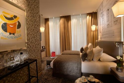 Habitación Doble Deluxe con acceso al spa del hotel La Lanterne and Spa By Timhotel. Foto 1