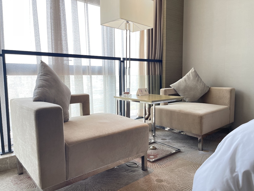 Habitación Doble con Dos Camas Meliá con Vistas a la Ciudad del hotel Melia Jinan. Foto 2