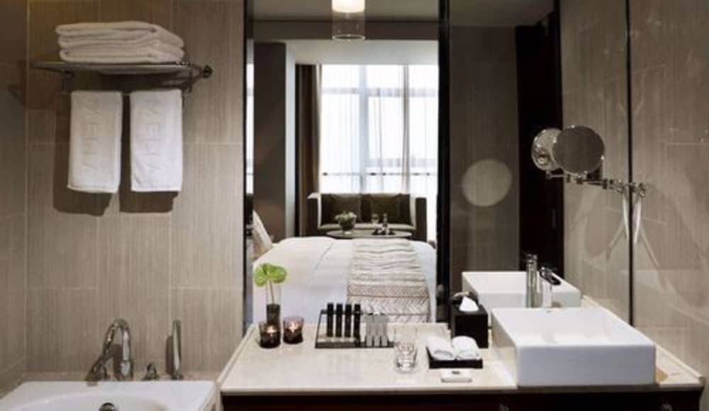 Habitación Doble con Dos Camas Meliá con Vistas a la Ciudad del hotel Melia Jinan. Foto 6
