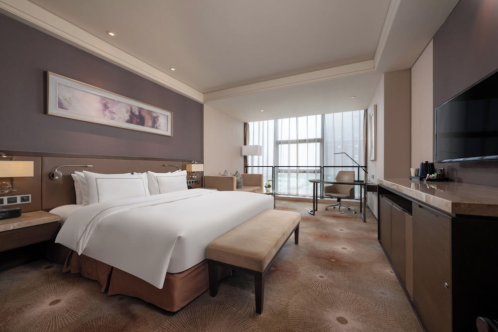 The Level con vistas a la ciudad del hotel Melia Jinan