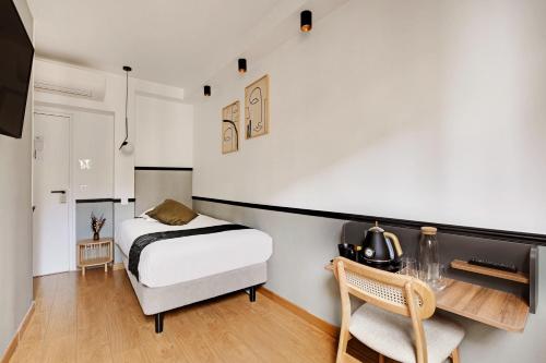 Habitación Individual Estándar del hotel Maison Urbaine. Foto 4