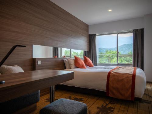 Habitación Doble con vistas al jardín del hotel Fuji View