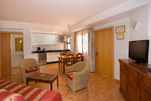 Apartamento Estándar de 1 dormitorio del hotel Ecuador Park. Foto 2