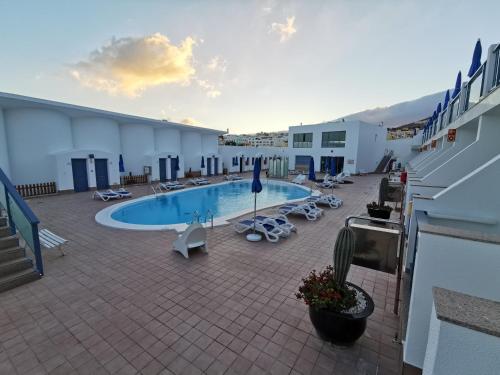 Apartamento con vistas a la piscina del hotel Igramar Morrojable - Adults Only. Foto 25