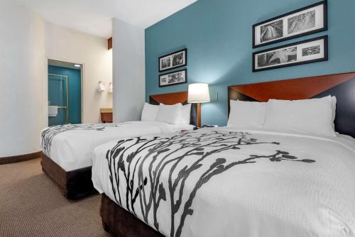 Habitación Doble con 2 camas dobles - No fumadores del hotel Sleep Inn. Foto 2