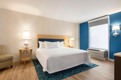 Suite de 1 dormitorio con cama king - No fumadores del hotel Home2 Suites By Hilton Ny Long Island City/manhattan View. Foto 4