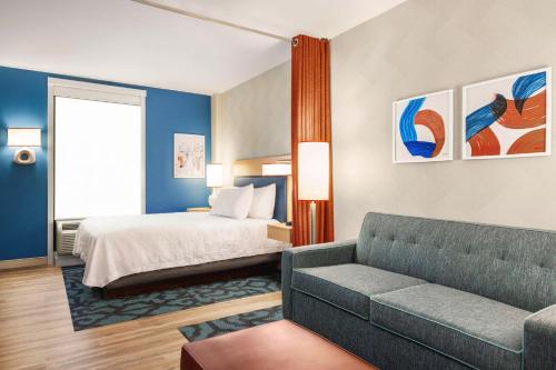 Estudio con cama grande - No fumadores del hotel Home2 Suites By Hilton Ny Long Island City/manhattan View. Foto 2