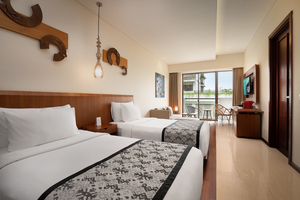 Habitación Deluxe del hotel Merusaka Nusa Dua. Foto 1