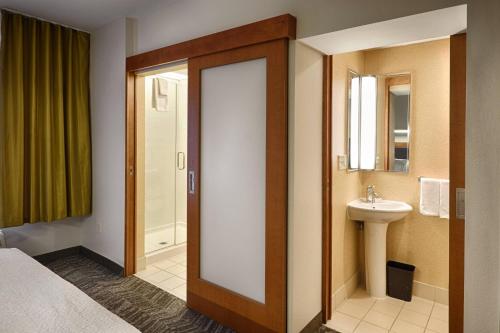 King Suite with Trundle Sofa - Hearing Accessible del hotel Springhill Suites By Marriott Albany-colonie. Foto 1
