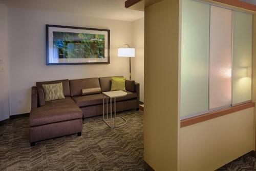 King Suite with Trundle Sofa - Hearing Accessible del hotel Springhill Suites By Marriott Albany-colonie. Foto 2