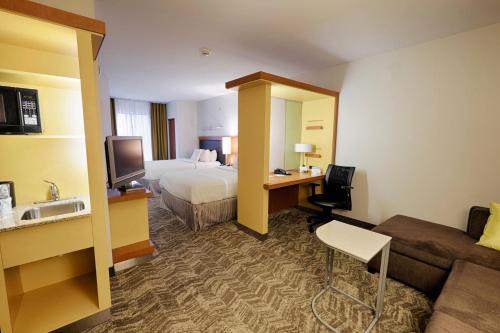 Queen Suite with Two Queen Beds, Bathtub and Trundle Sofa - Mobility Access/Hearing Accessible del hotel Springhill Suites By Marriott Albany-colonie