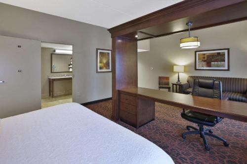 King Studio - Mobility and Hearing Access/Non - Smoking del hotel Hampton Inn Brockport. Foto 3