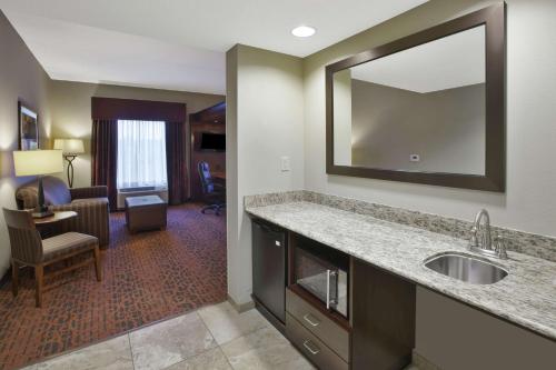 Estudio King - Acceso para movilidad y audición - No fumadores del hotel Hampton Inn Brockport. Foto 4