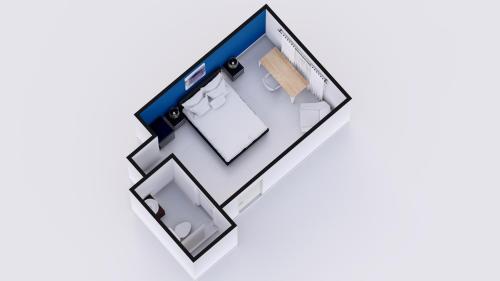 Suite Superior - Cama grande del hotel Belleza. Foto 2