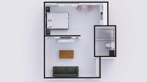Suite Superior de 1 dormitorio con cocina del hotel Belleza