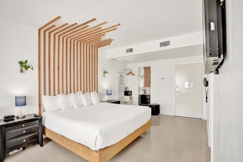 Estudio Deluxe con cama extragrande y cocina - Adaptado para personas con discapacidad del hotel Belleza