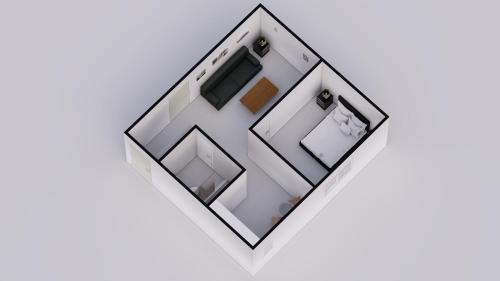 Suite Deluxe de 1 dormitorio con cocina del hotel Belleza. Foto 2