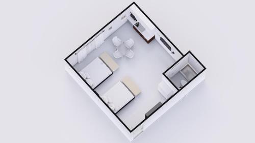 DS - Estudio Doble Superior con cocina del hotel Belleza. Foto 1