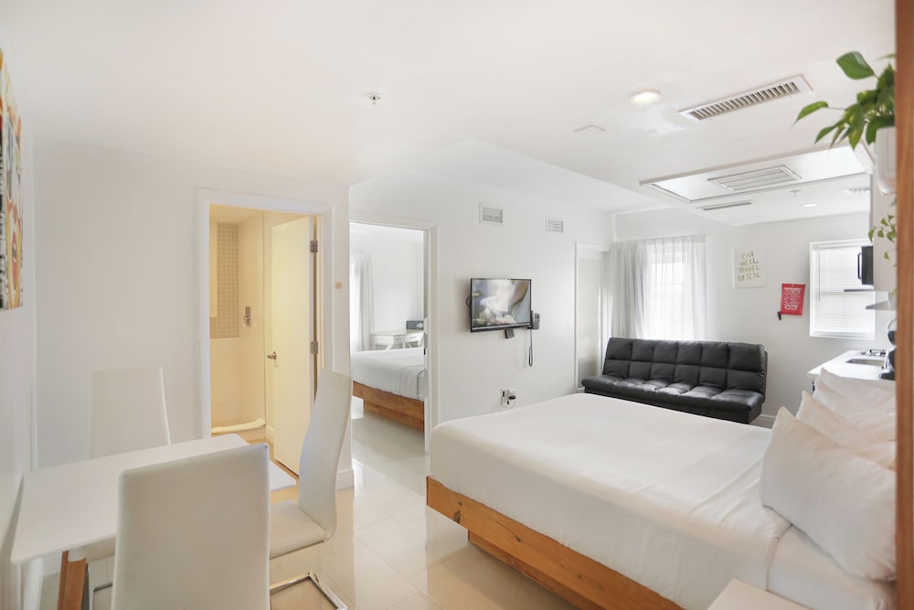 Suite Deluxe Esquina de 1 dormitorio del hotel Belleza. Foto 6
