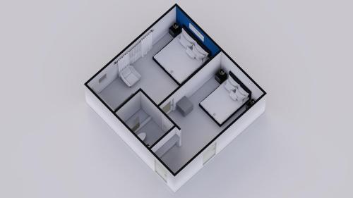 Estudio Doble Deluxe del hotel Belleza. Foto 1