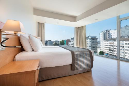 Habitación Doble con vistas del hotel Exe Puerta de San Pedro