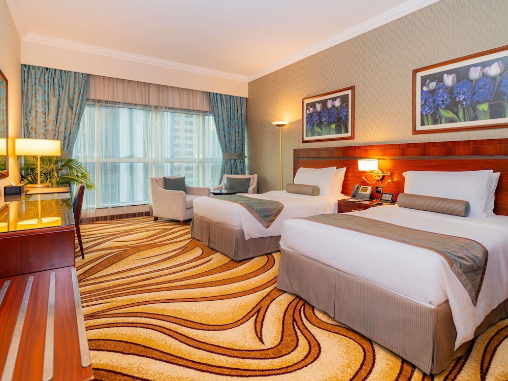 Estudio con camas gemelas del hotel Majlis Grand Mercure Residence Abu Dhabi