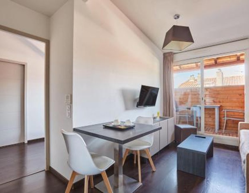 Estudio con balcón del hotel Appart'hôtel Odalys City - Toulouse Centre Gare. Foto 1