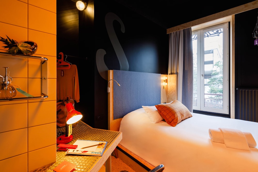 Habitación Pure con cama doble del hotel Greet Lyon Confluence. Foto 4