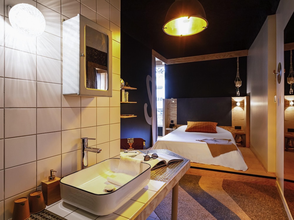Habitación Pure con cama doble del hotel Greet Lyon Confluence. Foto 5