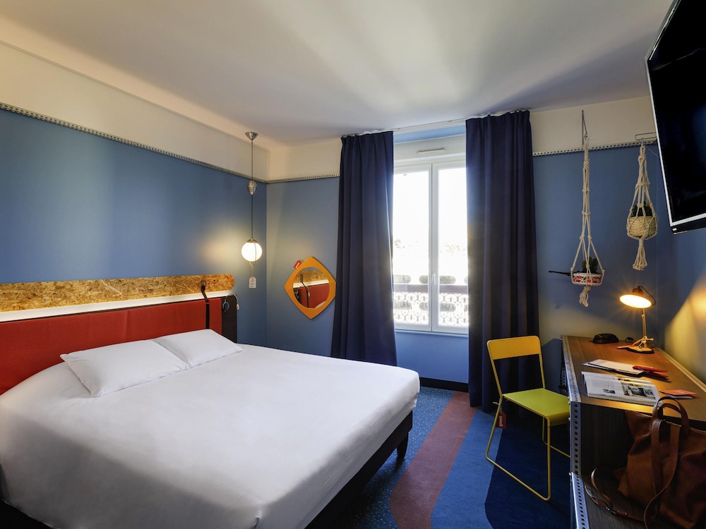 Habitación Pop con cama doble del hotel Greet Lyon Confluence. Foto 7