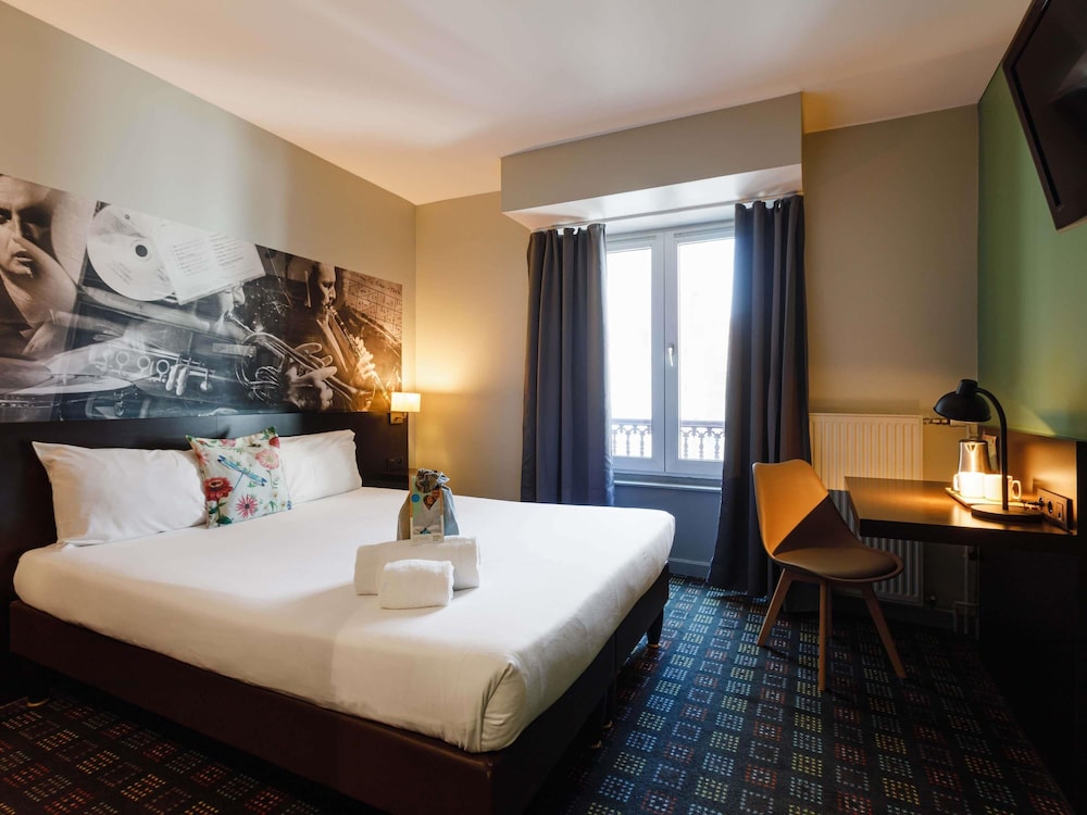Habitación Pop con cama doble del hotel Greet Lyon Confluence. Foto 9