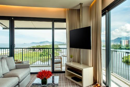 Suite Ocean Laguna del hotel Grand Hyatt Rio De Janeiro. Foto 5