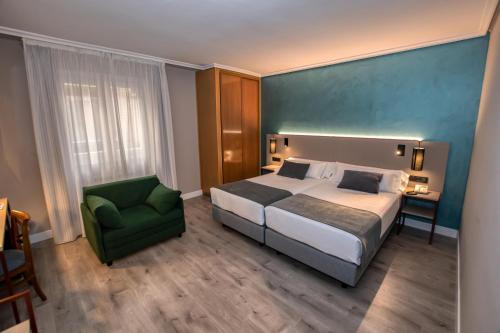 Habitación Doble con aparcamiento - 1 o 2 camas del hotel Castilla Vieja