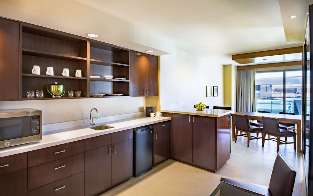 Habitación accesible con cama King y bañera (con sofá cama) del hotel Hyatt Place Washington Dc/national Mall. Foto 6