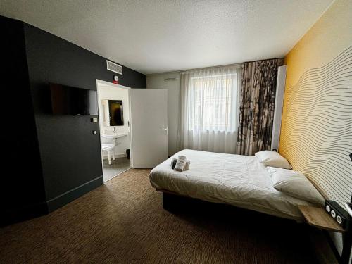 Habitación Doble adaptada para personas con movilidad reducida del hotel B&B Marseille Centre La Joliette. Foto 1