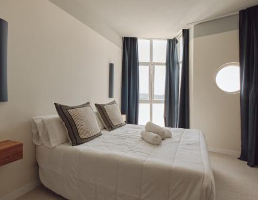 Habitación Doble con vistas al mar del hotel Atlante Sanxenxo Boutique. Foto 2