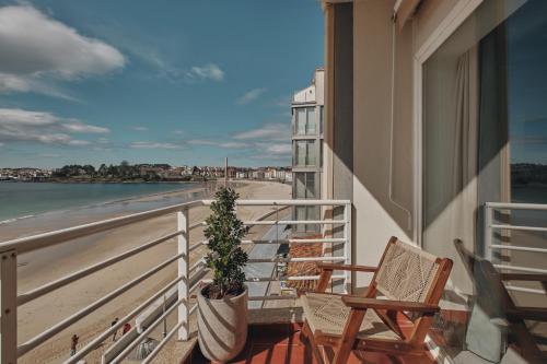 Habitación Doble Superior con vistas al mar - 1 o 2 camas del hotel Atlante Sanxenxo Boutique. Foto 5