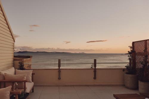 Suite con vistas al mar del hotel Atlante Sanxenxo Boutique