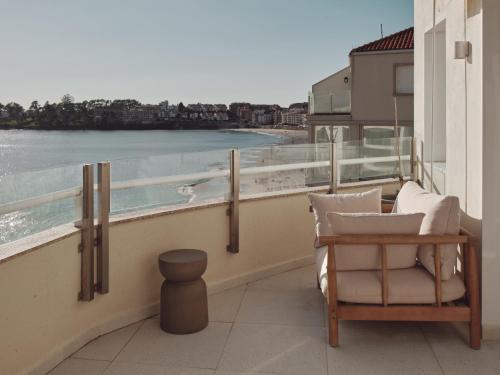 Suite con vistas al mar del hotel Atlante Sanxenxo Boutique. Foto 7