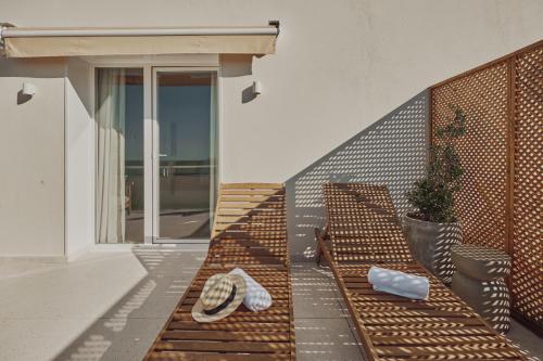 Suite con vistas al mar del hotel Atlante Sanxenxo Boutique. Foto 8