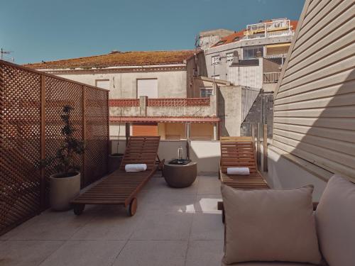Habitación Doble con Terraza del hotel Atlante Sanxenxo Boutique. Foto 4
