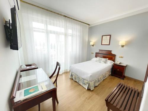 Habitación Individual del hotel Rias Bajas
